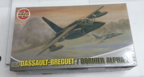 Avion Alpha Jet 1/72 Airfix Maqueta P Armar 