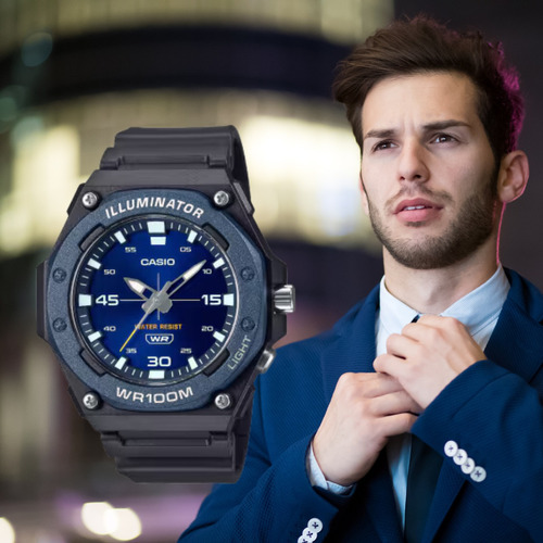Reloj Casio Hombre Mw-620h Resistente Al Agua 100m Colores