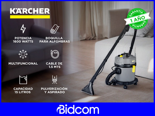 Aspiradora Limpia Tapizados Karcher Puzzi 415