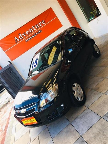 Chevrolet Celta Lt 1.0 Flex Ano: 2015 Preto Completo