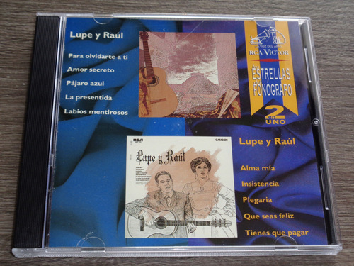 Lupe Y Raúl, Las Estrellas Del Fonografo, Cd Bmg 1995 