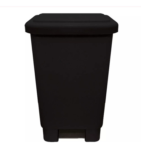 Lixeira Retangular Com Pedal 50 Litros