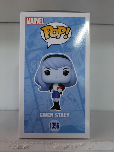 Funko Pop! Marvel Spiderman Blue Gwen Stacy 1356 (Usado)