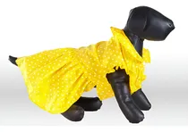 Comprar Wawapet Vestido Casual Amarillo Volantes Mascotas Talla 4