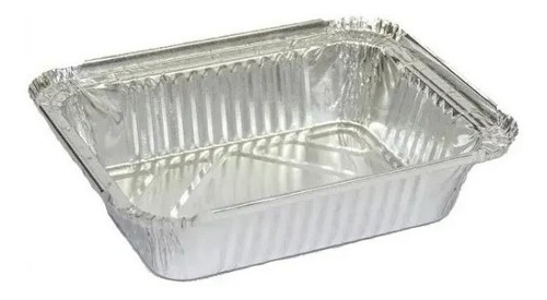 Bandeja Aluminio Descartable Rec. 14x18x5cm F75 Pack X10