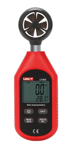 Mini Anemómetro Uni-t Ut 363, Velocidad Viento, Envío Gratis