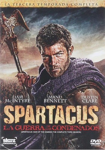 Spartacus La Guerra De Los Condenados Temporada 3 Tres Dvd