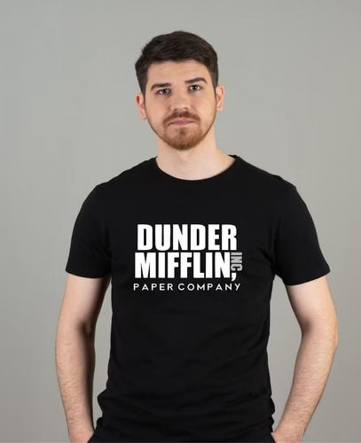 Camiseta The Office Dunder Mifflin Unisex