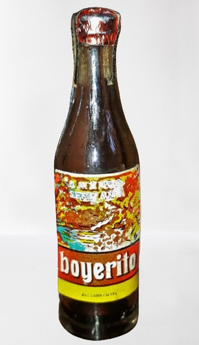 Botella Infra Miniatura Amargo Serrano Boyerito Cerrada 1970