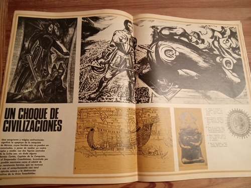 Hechos Mundiales N° 34 La Conquista De México Año 1970 (Usado)