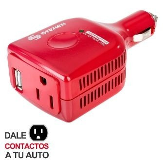 Inversor De Corriente Automotriz De 75 W (12 Vcc A 110 Vca)