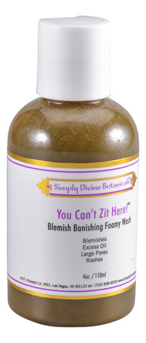 You Can't Zit Here! Blemish Banishing Foamy Wash 4 Oz By Sim