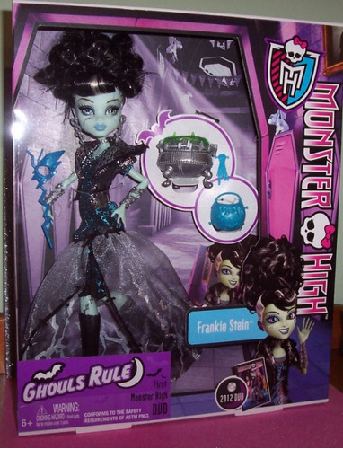 Frankie Stein Ghouls Rule Monster High 100% Original