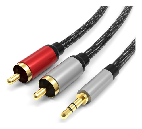 Cables Rca, 33 Pies/32.8 Ft 2rca Macho A 0.138 In, Cable De