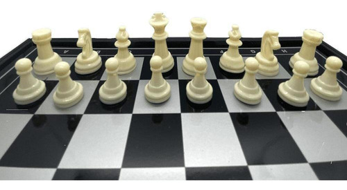 Imagem 3 de 5 de Jogo De Xadrez Magnético 19,5 X 19,5 Cm