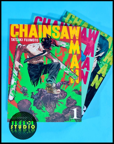 Manga Chainsaw Man 1 - 3 (impresión Alternativa).