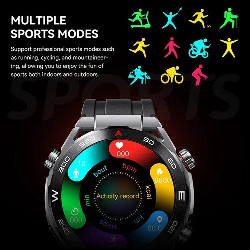 Smart Watch Hw5 Ultimate Con Pantalla De 1.52 Pulgadas Y 3 C