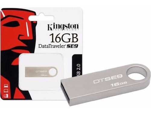 Memoria Usb 16gb Kingston Metalica 