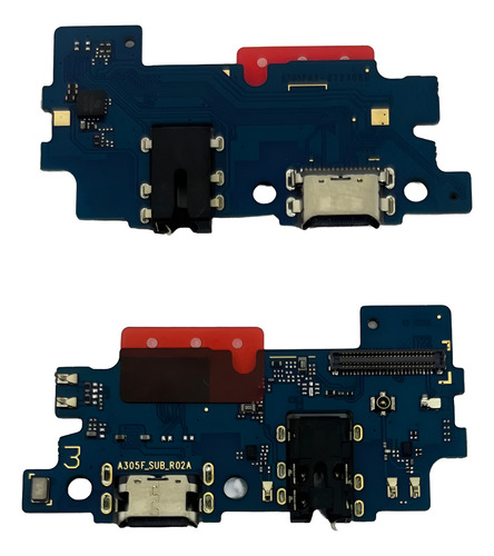 Placa De Carga Microfono Para Samsung A30 A305 Carga Rapida
