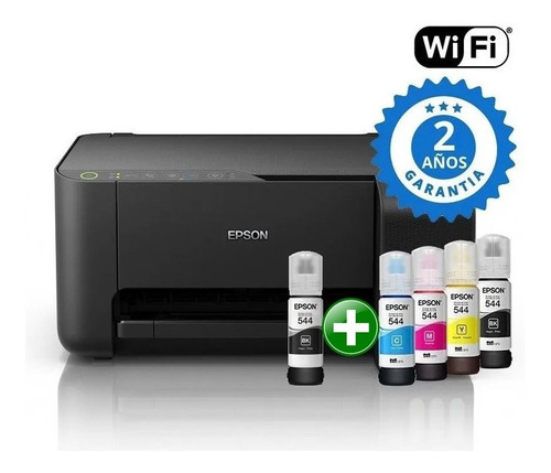 Impresora Epson Mf L3150 Sistema Continuo Wifi + Negra Extra