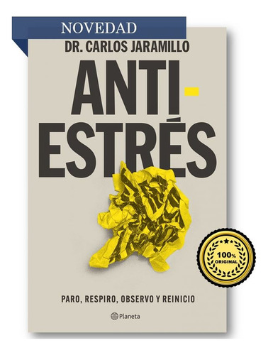 Antiestrés Dr Carlos Jaramillo (100% Original Y Sellado)