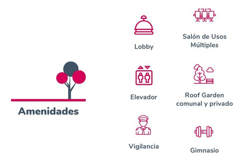 Departamento Con Roof Garden Privado 2 Recamaras 2 Baños Y 2 Estacionamientos