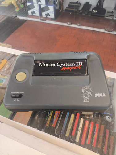 Master System 3 Com Mod Av Cinza-escuro (Usado)