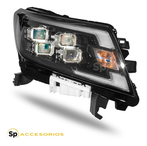 Imagen 4 de 6 de Faros Np300 Frontier 2016-2022 Led Lupa Conversión Pro4x
