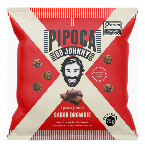 Pipoca Do Johnny Sabor Brownie 75g