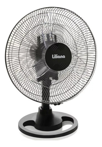 Ventilador De Mesa Orbital Liliana - Vsoc16 - Negro 6c