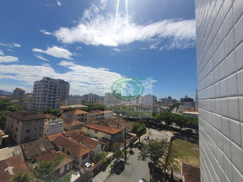 Apartamento Novo - Embaré - Santos - 01 Dormitório/suíte - Varanda - Garagem Demarcada - R$400.000,00 - Ap6592