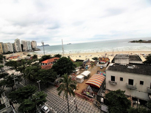 Imagem 2 de 15 de Guarujá Pitangueiras - Frente Ao Mar - 210 Metros Úteis - 2 Vagas Demarcadas !!! - Ap0059 - 34707416
