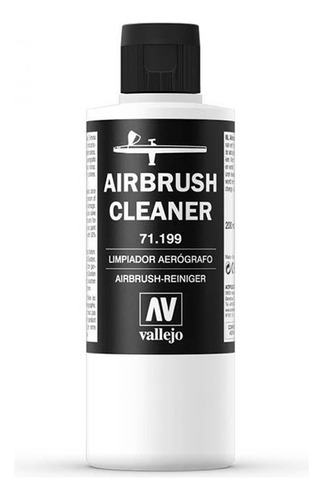 Vallejo Limpiador Aerógrafo 200 Ml 71.199