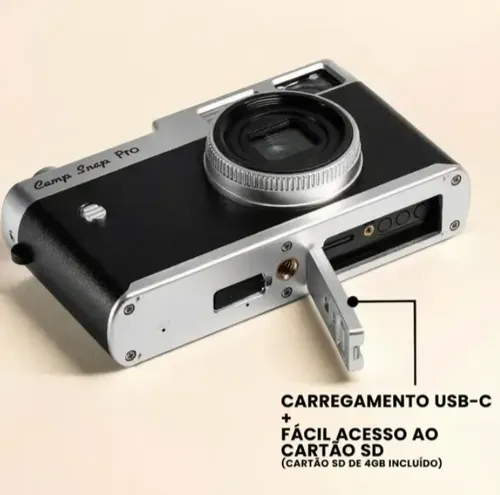 Camp Snap Pro 本体 デジタルカメラ Camera Digital Retrô Camp Snap Pro Vintage Filtros Cartão Sd