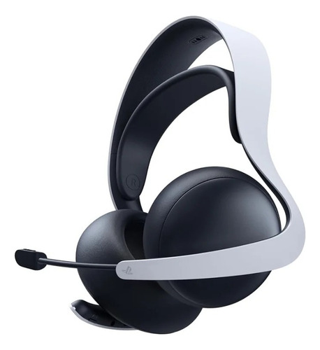 Kit Headset Pulse Elite + Base De Carregamento Ps5 Sony Cor Branco