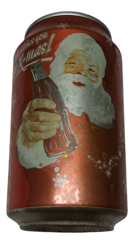 Lata Coca Cola Papá Noel 2007 Vacia Holanda Navidad (Usado)