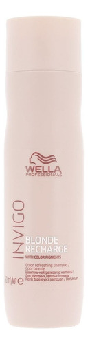  Shampoo Blonde Recharge Wella 250ml Cabellos Rubios