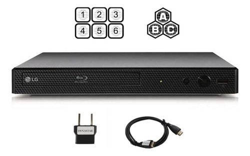 LG Bp Region Free Blu-ray Player, Voltios De Región Múltiple