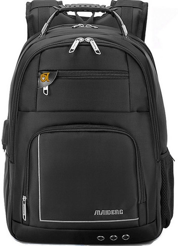 Mochila Social Masculina Notebook Impermeável Saída Usb Fone