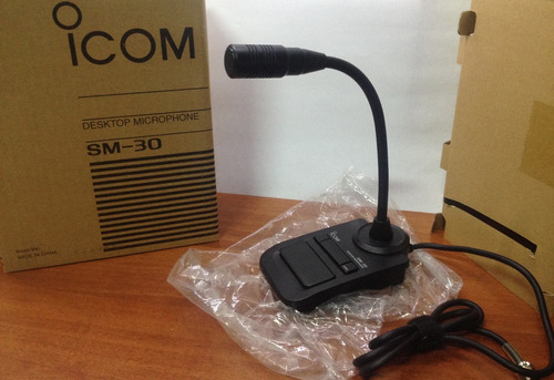Micrófono De Escritorio Para Radio Aficionado  Icom  Sm-30