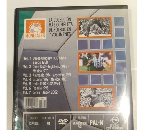 Dvd Futbol La Historia De Los Mundiales (Usado)