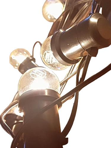 Guirnaldas X 5 Metros Con Focos Incandescentes 15w