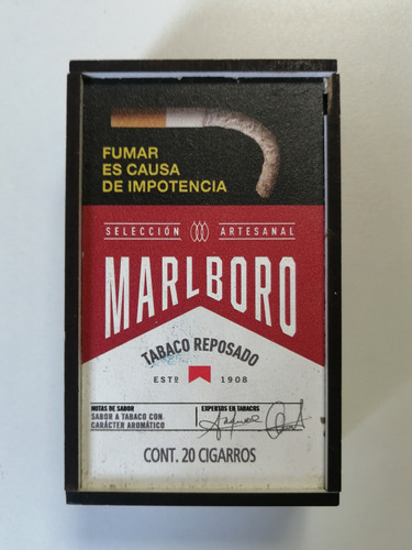 Caja Coleccionable Para Cajetilla De Cigarros