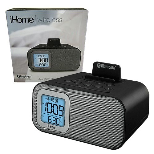 Reloj Despertador Ihome Ibt22 Bluetooth Usb iPhone Android
