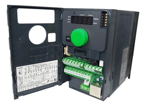 Inversor De Frequência Schneider Atv320u07m2c 1cv 4.8a 220v