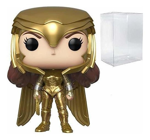 Wonder Woman Golden Armor Pop # 323 Pop Heroes: Wonder Woman