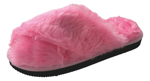 Pantuflas Cruzadas Mujer Taco Bajo Varios Colores C