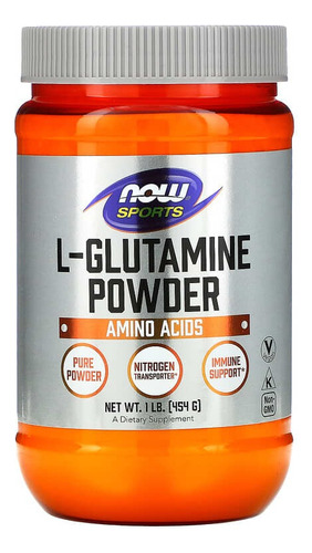 L Glutamine Powder Mow Sports Puré Aminoacid 454gr.