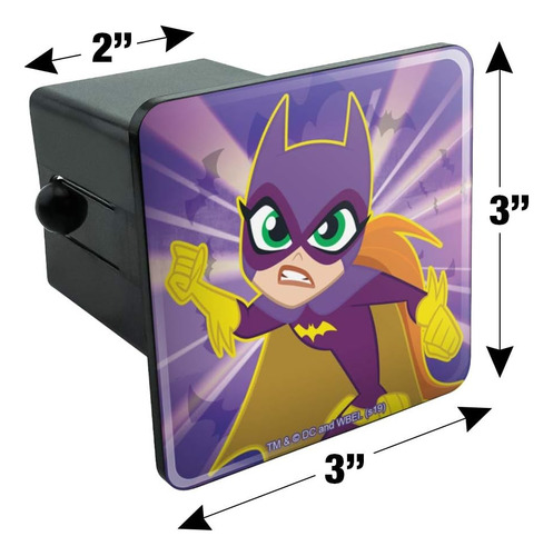 Graphics And More Dc Super Hero - Tapón Para Remolque De Bat