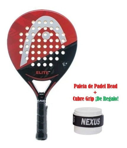 Imagen 2 de 9 de Paleta Padel Head Challenge Cyber Elite Fibra Vidrio + Cubre